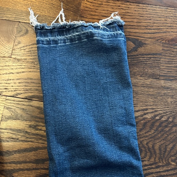 Forever 21 Dark Blue Straight Leg Jeans - Picture 5 of 5
